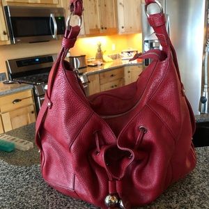 Beautiful Pebbled Leather Furla Handbag